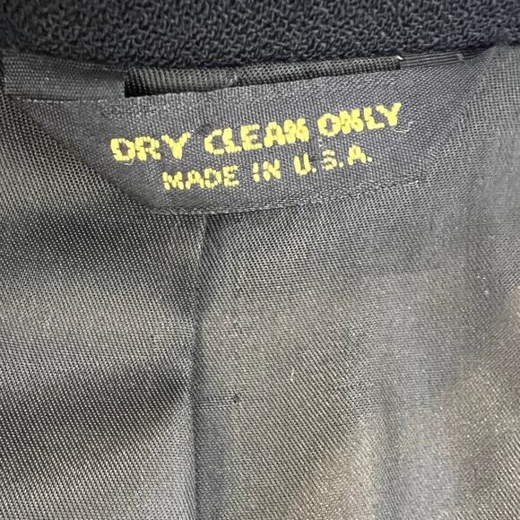 Bespoke The King's Image Suit Jacket Mens Size 48 Black Formal by James Williams - Picture 6 of 8